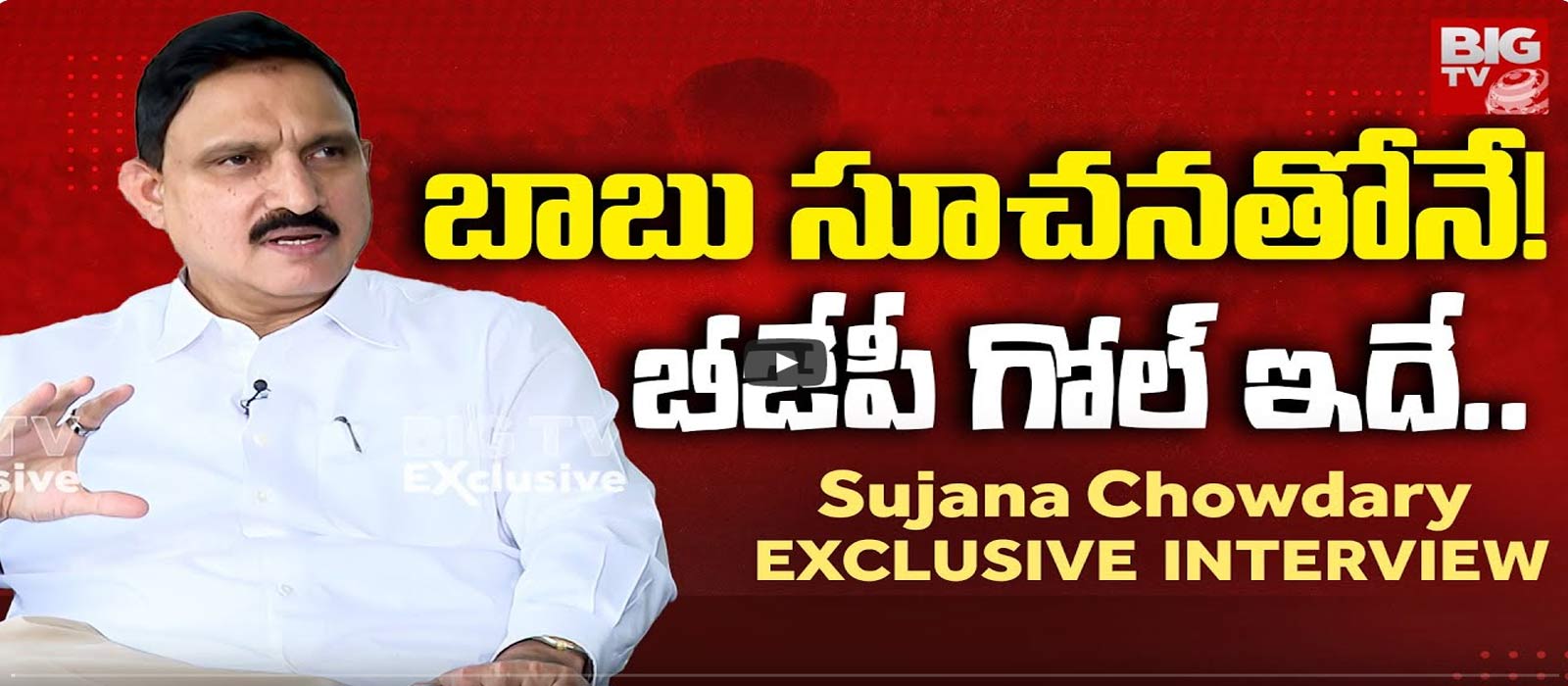 Sujana Chowdary Vijayawada West BJP MLA Candidate : బాబు సూచనతోనే! | Nene MLA | BIG TV